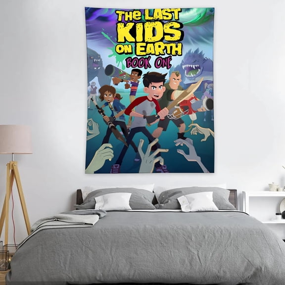 The Last Kids on Earth Tapestry Wall Hanging Decor for Bedroom Wall Art Funny Home Decoration 30x40in