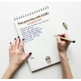 thumbnail image 4 of Inkdotpot To Do List Notepad 6 X 9 Paper Stationery, Plan Your Day With Llama Spiral Notepad Daily Checklist- Motivational Organizer Planner List Pad- Notepad Tear Off (50 Sheets), 4 of 5