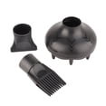 thumbnail image 4 of Hair Dryer Attachment, Multipurpose Dryer Nozzle Portable 3Pcs/Set Hair Dryer Diffuser ABS  for Hair Salon for Home, 4 of 7