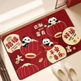 thumbnail image 1 of Horse Welcome Mat for Front Door | Holiday Decoration Doormat | Non-Slip Washable Entrance Rug for Home, Patio, Porch, and Garage | Year of the Horse Theme Decor, 1 of 7