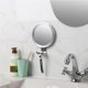 thumbnail image 5 of Inteprter Shower Bath Anti-Fog Mirror With Wall Travel Makeup Accessories Mirrors Metal Bathroom Suction Tools Base Women Juegos de accesorios de baño, 5 of 6