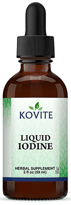 Kovite Kosher Iodine (Potassium Iodide) Liquid  - 2 fl oz