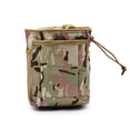 thumbnail image 2 of Bolsa de almacenamiento táctica para artículos diversos de montañismo al aire libre, bolsa de cintura con cordón y diseño de camuflaje para fanáticos militares, 2 of 4