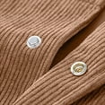 thumbnail image 7 of Mgmyaa Men's Button Front Lapel Collar Jacket, Long Sleeve Casual Outerwear, 7 of 7