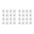 thumbnail image 4 of Cateissary Soportes de estante Autoadhesivo Extraíble Traceless Rack Clavijas Partición Gancho Soportes Gabinete de pared Baño Dormitorio No.05 2piezas, 4 of 6
