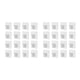 thumbnail image 1 of Wosthever Soportes de estante Autoadhesivo Extraíble Traceless Rack Clavijas Partición Gancho Soportes Gabinete de pared Baño Dormitorio No.05 2piezas, 1 of 6