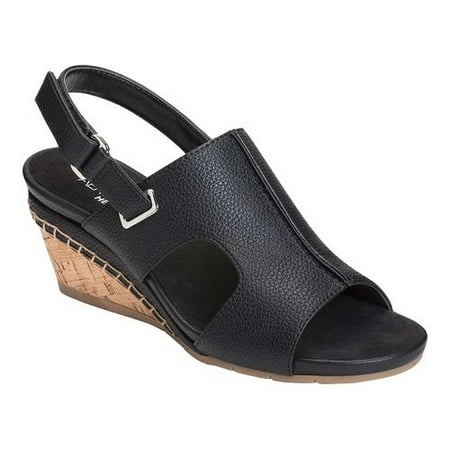 Slingback Cork Wedges - Women's Aerosoles Shortcake Slingback Wedge Sandal