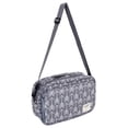 thumbnail image 4 of Bolsa para cochecito de bebé, gran capacidad, diseño multibolsillos, portátil, práctica bolsa de almacenamiento lateral para viajes cortos., 4 of 14