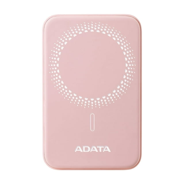 Batería Portátil, PowerBank con Cargador Inalámbrico Portátil Adata R050 5.000mAh Rosa