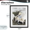 thumbnail image 4 of Stupell Industries Eclectic Child with Croquet Mallet Black Framed Print Under Glass, 13 x 16, by Kendra Dew, 4 of 8