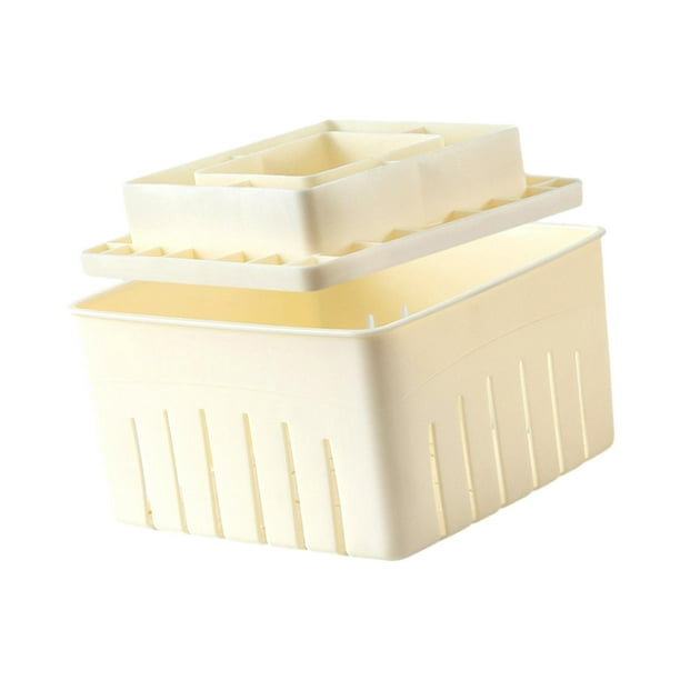 Caja de prensa de Tofu, herramienta de de Tofu, herramientas de cocina para hacer soja, hogar, duradero, casero, r de Tofu para Tofu L Macarena aparato de prensa de tofu