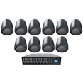 thumbnail image 1 of 4-Zone Matrix Commercial Amplifier+(10) JBL Black Pendant Speakers For Bar/Cafe, 1 of 19