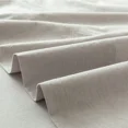 thumbnail image 3 of MooMee Flat Sheet Only 100% Washed Cotton Linen Like Textured Breathable Lightweight (New Natural Linen, King 108" x 102"), 3 of 4