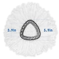 thumbnail image 3 of Mop Heads for Vileda/O Cedar EasyWring Spin Mop Microfiber Refill, Easy Cleaning Mop Head Replacement-6Pack, 3 of 12