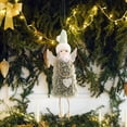 thumbnail image 1 of Teissuly Christmas Tree Decorative Pendant Lamb Fleece Dress Angel Wing Long Hat Girl Mini Pendant Teissuly WER202310166316, 1 of 4