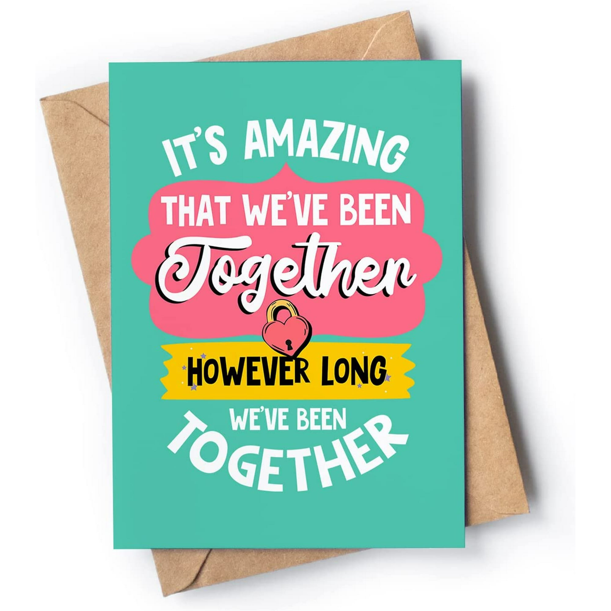 Funny anniversary card for him or her | Original anniversary present for husband, wife, girlfriend, boyfriend.... | | Walmart Canada Funny anniversary card for him or her | Original anniversary present for husband, wife, girlfriend, boyfriend.... | | Walmart Canada