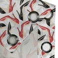 thumbnail image 4 of Ambesonne Feminine Grommet Curtain, Stiletto Shoes Female Art, 50" x 72", Scarlet Beige Black, 4 of 6