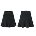 thumbnail image 2 of Idoravan Women's Basic Versatile Skirt Womens Sports Short Skirt Loose Fake Two-piece Anti-peep And Quick-drying Running Fitness Culottes Tennis Skirt, 2 of 5