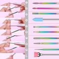 thumbnail image 2 of Juego de brocas para uñas Chumia, 47 unidades, cerámica con forma de diamante eléctrico, 2 of 7