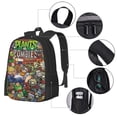 thumbnail image 3 of Plants Vs Zombies Backpacks Lightweight Casual Bookbags Travel Daypack Bookbags, 3 of 7
