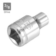 thumbnail image 3 of Unique Bargains 2Pcs 3/8-inch Drive E8 External Torx Shallow Socket, Cr-V Steel, 3 of 4