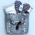 thumbnail image 5 of Cheers.US Mesh Beach Bag,Toy Tote Bag with Inside Pockets for iPad,Lightweight & Foldable Mesh Tote Bag for Shopping Groceries, 5 of 8