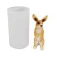 thumbnail image 1 of Easter Candle Shape Animal Plaster 3D Model Bunny Silicone Mold Cake Decoration, 1 of 5