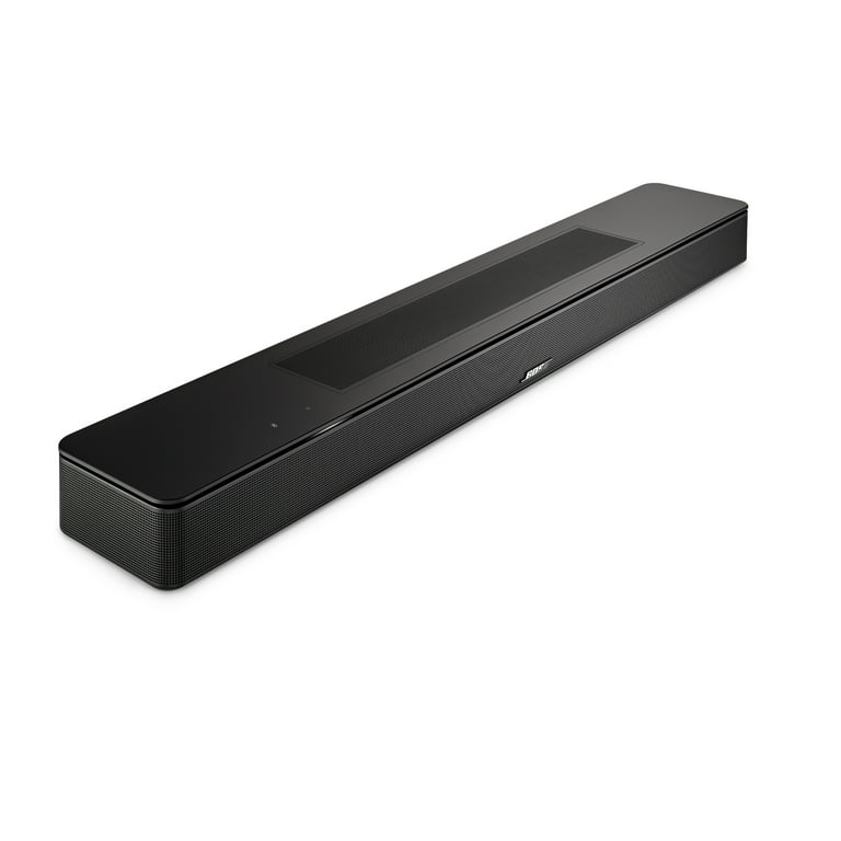 Bose Smart Soundbar for TV, Wireless Bluetooth Surround Sound Speaker System, Black Bose Smart Soundbar for TV, Wireless Bluetooth Surround Sound Speaker System, Black