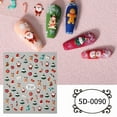 thumbnail image 3 of Christmas Nail Stickers Emblema, 3 of 5
