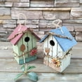 thumbnail image 5 of ACDANC Bird Houses for Outside, Wooden Birdhouse Hanging for Outdoor Garden Patio Decoration Bird Hut Box for Wren Sparrow Hummingbird, 5 of 7
