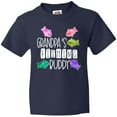 thumbnail image 3 of Inktastic Grandpa's Fishing Buddy with Colorful Fish Youth T-Shirt, 3 of 5
