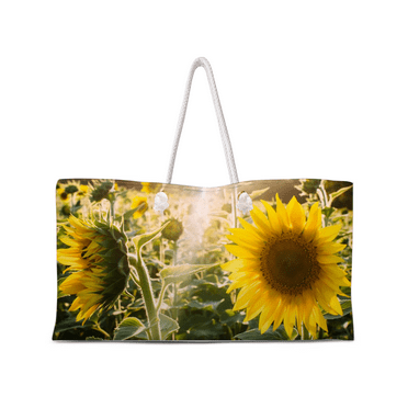 Weekender Tote, With Rope Handles, 24 x 13, Lined Bag,