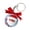 Santa Claus Keychain, variant on Christmas Needle Felting for Beginners - Holiday Keychain Craft Set with Wool Supplies & Instructions (120)