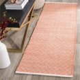 thumbnail image 4 of Safavieh Boston Collection BOS680C Handmade Orange Cotton Area Rug (4' x 6'), 4 of 8