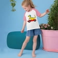 thumbnail image 3 of RXIRUCGD 2025 Vêtements d'Été pour Enfants Tout-Petits Garçons Filles Mode Mignon Col Rond Imprimé Manches Courtes Haut, 3 of 6