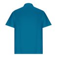thumbnail image 5 of ohmzyzo Polo Shirts for Men Summer Short Sleeve Golf Tees Lightweight Quick-Dry Athletic T Shirts Lapel Button Down Vacation Beach Tops Sky Blue XXL, 5 of 6
