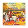 thumbnail image 3 of Driving the Herd Onward - Canvas, 3 of 25
