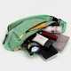 thumbnail image 4 of Riñonera para mujeres y hombres, riñonera para correr, para viajar, deportes al aire libre, maratón, ciclismo informal Zhivalor Mariconeras y Bolsos para Hombres, 4 of 5