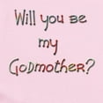 thumbnail image 2 of CafePress - Candaa Will You Be My Godmother Infant Bodysuit - Baby Light Bodysuit, Size Newborn - 24 Months, 2 of 4