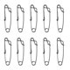 thumbnail image 1 of Clips de línea larga Línea Larga De Acero Inoxidable De 10 Unids Clip De Palangre Para Pesca Snapper O Shark S, 1 of 7