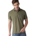 thumbnail image 2 of Polo Tommy Hilfiger para hombre, corte regular, verde oliva, 2 of 6