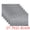 Dark Gray, variant on Unique Bargains 6 Pack Plastic Placemats for Dining Table Decor Dark Blue 17.7x11.8inch