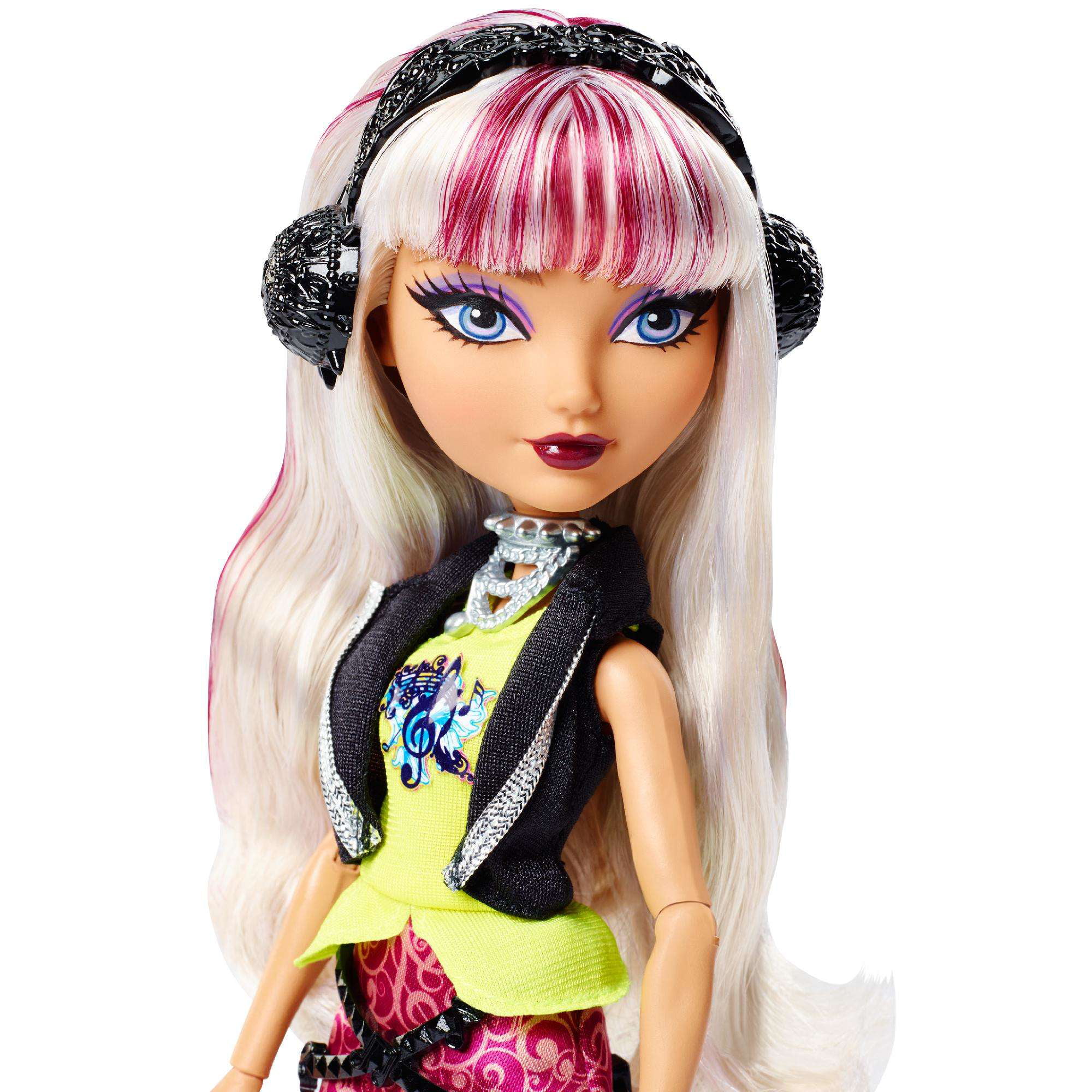 Ever After High Melody Piper Original Doll Outfit Clothes Dress Shoes Headphones 