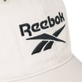 thumbnail image 3 of Gorra Reebok Classic con el logotipo clásico, ajustable, unisex, de sarga de algodón, 3 of 4