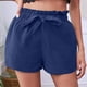 thumbnail image 2 of Moda mujer pantalones cortos de chándal verano Casual suelto Bandag sólido cintura alta pantalones cortos Fridja  fhjkhfk458813, 2 of 5