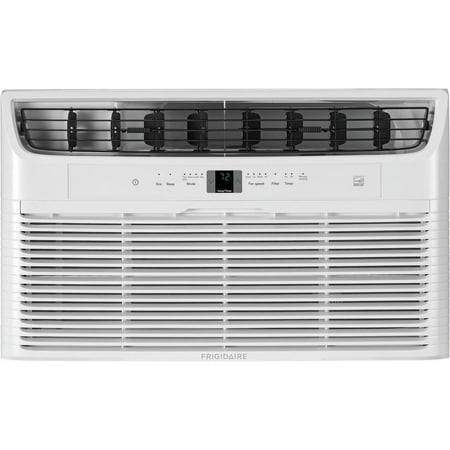 Frigidaire - 230V 14,000 BTU 700 Sq. Ft. In Wall Air Conditioner with 10,600 BTU Supplemental Heat - White
