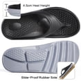 thumbnail image 3 of Ecetana Flip Flops for Men Thong Sandals Thick Cushion Non Slip Pool Shower Sandals, 3 of 5
