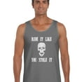 thumbnail image 1 of LA Pop Art Men's Word Art Tank Top - Ride It Like You Stole It, 1 of 2