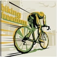 thumbnail image 1 of Cuadro Decorativo - Cartel de la libertad en bicicleta, 1 of 3