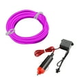 thumbnail image 2 of Lámpara Ambiental Led para Coche, Guía Interior, Línea Luminosa El de 2 Metros + Encendedor, Lámpara Decorativa Universal para Coche, 2 of 3